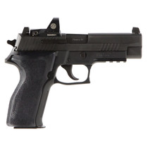 Sig P226 Romeo1 Single/Double 9mm 4.4" Black 1-Piece Ergo Grip Black Nitron Stainless 15rd Mag