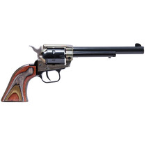Heritage Rough Rider 22LR/22 Mag 4.75" 6rd Camo Lam Grip Case Hardened