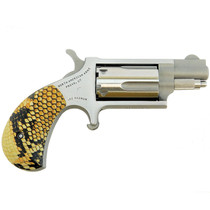 NAA MINI ANTIVENOM 22MAG 1 1/8 SNAKESKIN GRIPS
