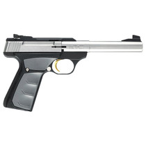 Browning Buck Mark Camper UFX 22LR 5.5" Tapered Bull Barrel Stainless Steel UFX Ambidextrous Grips 10 Round