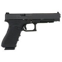 Glock 34 Longslide 9MM 5.32" Black 17Rd 2 Mags Glock OEM Rail Prac/Tac Right Hand Adjustable Sights Polymer Matte