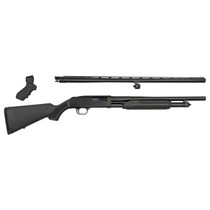Mossberg 500 12GA "3 In 1" Home Defense Set, 2 Barrels & Pistol Grip Kit