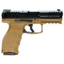 HK VP9 9mm Flat Dark Earth 4" Barrel Nite Sites 15 Rd Mag