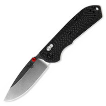 Benchmade 565-1 Mini Freek Folding Knife 3" Drop Point CPM-S90V Polished Stainless Blade Carbon Fiber Handle