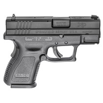 Springfield XD9 Defender Sub Compact 9MM 3" Barrel Polymer Frame Black Finish Fixed Sights 13Rd Mag