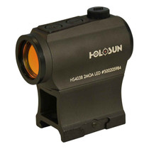 Holosun HS403B Paralow Red Dot Sight 1x 2 MOA Dot Picatinny-Style Low and Lower 1/3 Co-Witness Mounts Matte