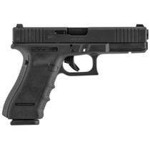 Glock G17 G4 9mm 4.48" 10rd Steel Sights Front Slide Serrations