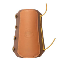 Bear Archery Traditional Logo Leather Arm Guard #AT100AG