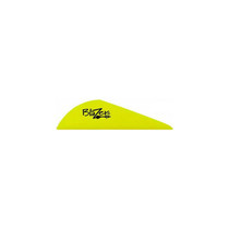 Bohning Blazer 2" Vane Arrow Fletching Neon Yellow Pack of 36, 10831NY2