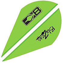Bohning Blazer 2" Vane Arrow Fletching Neon Green Pack of 36, 10831NG2