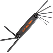 Easton Pro Hex Fold Up Allen Wrenches Standard Black 9 Sizes, 322779