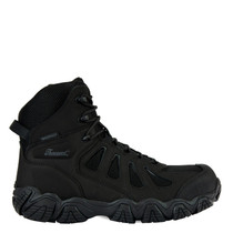 Thorogood Mens Crosstrex ST SZ BBP Waterproof 6" Hiker Black Boots 804-6290