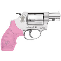 Smith & Wesson Model 637 38 Special +P 1 7/8" Barrel/Pink Rubber Grips