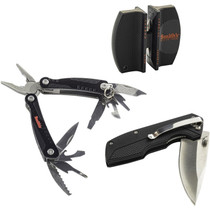 Smith's Edgesport Folding Knife Combo