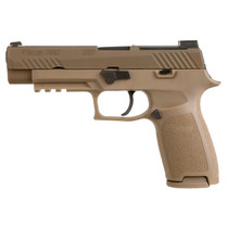Sig P320-M17 9MM 4.7" Barrel NO Manual Safety Night Sight Plate 2- 17rd Mags