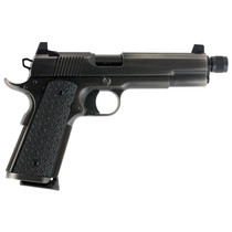 Dan Wesson Wraith 9mm 1911 5" Threaded Barrel Distressed Duty Slide Finish G10 Grips Night Sights