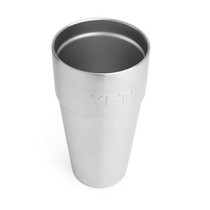 Yeti Rambler 26 oz Stackable Cup with Straw Lid, Stainless Steel