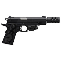 Browning 1911 Black Label Crimson Trace Laser 22 LR 4.25" Barrel Suppressor Ready