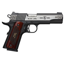Browning 1911 Blacklabel .380 ACP 3 5/8" 8rd Rosewood Grips Black Frame