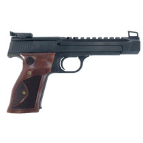 Smith & Wesson Model 41 22LR Performance Center 5.5" Wood Grips Blued 10rd Mag