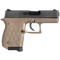 Diamondback Micro-Compact DAO 9mm 3" Barrel Flat Dark Earth Poly Grip/Frame Black Slide 6rd