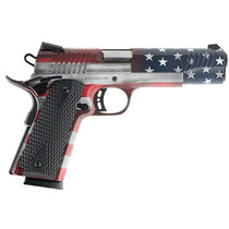 Citadel M-1911 with Ammo Can 45 ACP 5" Barrel Black G10 Grip American Flag Cerakote Slide 8rd