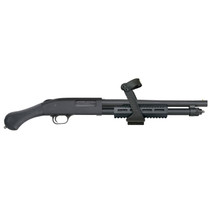 Mossberg 590 Shock N' Saw 12Ga 14.375" 3" 5rd Synthetic Black Raptor Grip Blued