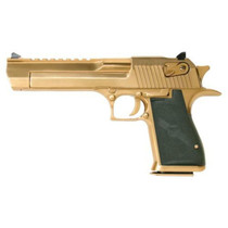Magnum Research Desert Eagle Mark XIX 50AE 6" Barrel Black Synthetic Titanium Gold 7rd