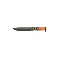 SZCO 12 WWII Marine Black Stainless Steel Blade Knife - Sheath
