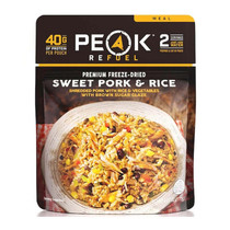 Peak Refuel Sweet Pork & Rice Freeze Dried Food 6.07 oz