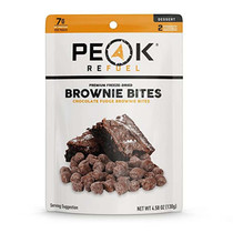 Peak Refuel Dessert Bites Fudge Brownies High Protein Snack Packs (Brownie 1-Pack)