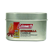 Coleman 7715 Citronella Candle Tin - Campfire Scent