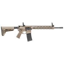 Springfield SAINT AR-15 223/556 16" Barrel Flat Dark Earth Magpul Stock and Grip M-Lok Handguard 30Rd PMAG Flip Up Sights