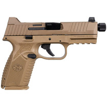 FNH USA 509 Midsize Tactical Flat Dark Earth 9mm Luger 4.5" Barrel 24 Round Capacity