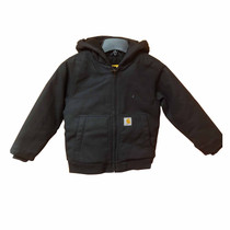 Carhartt Boy's Active Flannel Quilt-lined Hoodies