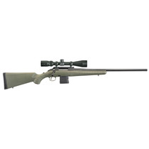 Ruger American Predator Bolt-Action 308 Win 18" Threaded Barrel Matte Black Finish Moss Green Synthetic Stock Vortex Crossfire II Scope 3Rd Mag