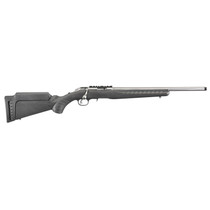 Ruger American Rimfire 22 Win Mag 18" Threaded Barrel Synthetic Stock SS 9rd Mag