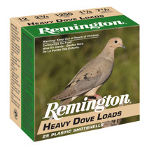 Remington Ammunition RHD1275 Heavy Dove Loads 12 Gauge 2.75" 1 1/8 oz 7.5 Shot 25 Rounds