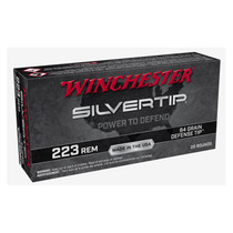 Winchester Silvertip .223 Rem Ammuntion Defense Tip 64 Grain W223ST 20 Rounds