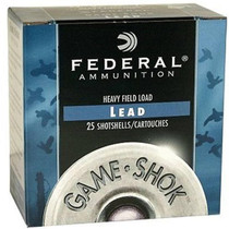 Federal Game Load Upland Heavy Field #6 12 Gauge Ammo 2-3/4" 25 Rounds