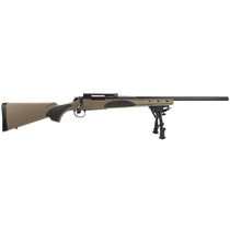 Remington 700 VTR .308 22 Barrel Bipod Flat Dark Earth Black Grip Panels