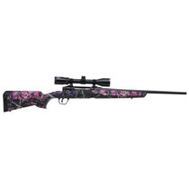 Savage Axis II XP Compact 243 Winchester With 3X9X40 Scope 20" Barrel 4+1 Synthetic MuddyGirl