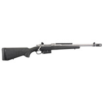 Ruger Scout Rifle 450 BUSHMASTER 16.1" Barrel Hybrid Muzzle Brake Matte SSl Finish Adjustable Rear Sigh
