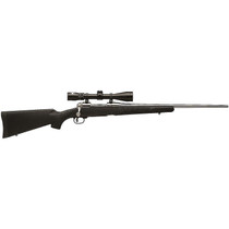 Savage Arms Model 111 Trophy Hunter XP Package .25-06 Remington 24" Blued Barrel Black Synthetic Stock 4rd Includes Nikon 3-9x40mm Riflescope Mounted Left Handed