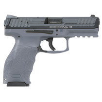 HK VP9 9mm 4.09" Barrel 3-Dot Sights Tornado Gray Finish Rail 15rd Mag