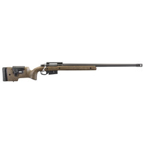 Ruger Hawkeye Long Range Target 6.5 PRC 26" Barrel Brown/Black Laminate Adjustable Stock 3rd
