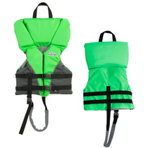 Stearns Heads-Up Type II Child Nylon Vest Life Jacket - 30-50lbs - Green