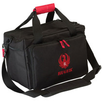 Allen Company Ruger Range Bag 9.5x13x4.5in Padded Bottom and Sides Black