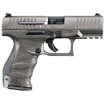 Walther Arms PPQ M2 Single/Double 9mm 4" Barrel Black Interchangeable Backstrap Grip Gray 15rd