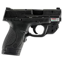 Smith & Wesson M&P 9 Shield Crimson Trace Double 9mm 3.1" 7rd/8+1 Black Poly Grips